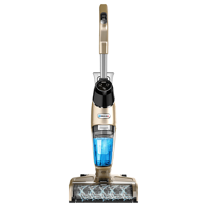 Merida Wet Dry Cordless Vacuum Cleaner Electric Mop with 750ml Water Tank and UV Disinfection Light