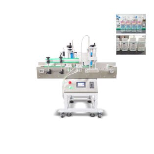 Fully Automatic Vertical Positioning Round Bottle Labeling Machine - Basic Model